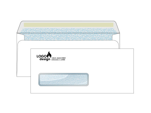 Custom #10 Security Window Envelopes - EN1003