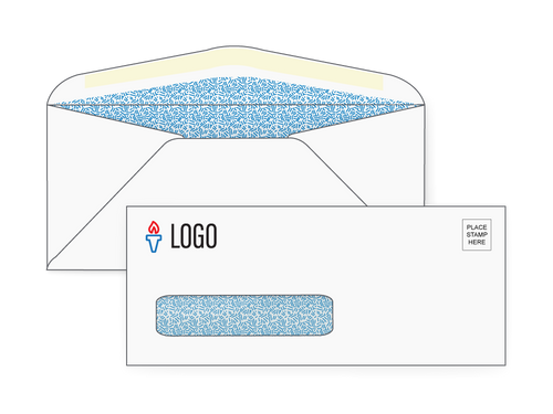Size #9 Return Window Envelopes
